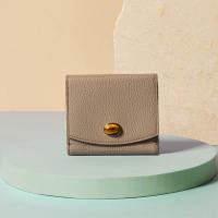 トプカピ TOPKAPI  gemdrops ジェムドロップ ミニエンボスレザー 天然石 二つ折り 財布 （ミディアムグレー） | ブランド公式 LOCOMALL ロコモール