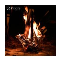 スモア S'more 【S'more / 和柄組立焚き火台（Sサイズ） 】焚き火台  組み立て キャンプ  焚火台 （シルバー） | ブランド公式 LOCOMALL ロコモール