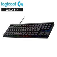 ゲーミングキーボード Logicool G G515 TKL 有線 リニア 赤軸 テンキーレス 薄型 LIGHTSYNC RGB メカニカル G515-LNBK 国内正規品 2年間無償保証 | ロジクール公式ストア