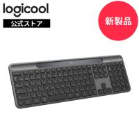 キーボード ワイヤレスキーボード ロジクール K980 Signature Slim Solar+ Bluetooth 無線 Logi Bolt ソーラー充電 K980GR 国内正規品 2年間無償保証 | ロジクール公式ストア