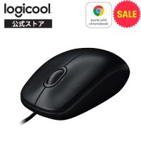 マウス 有線マウス ロジクール M100n 左右対称型 USB 簡単接続 M100nBKa 国内正規品 3年間無償保証