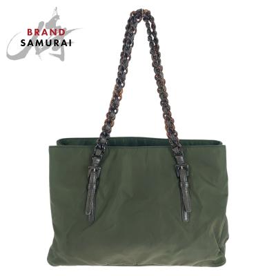 PRADA レディーストートバッグ（バッグ、小物素材：ナイロン、ビニール 
