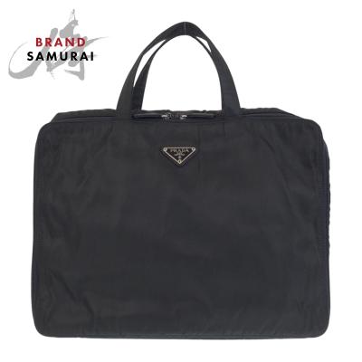 プラダ　ブランド　ブラック　ビジネスバッグ　ナイロン　2way お洒落 PRADA プラダ トートバッグ 2WAY/ビジネスバッグ メンズ