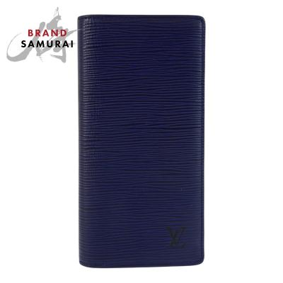 極美品　LOUIS VUITTON ルイヴィトン エピ　長財布　ダークネイビー 極美品】希少 LOUIS VUITTON ルイヴィトン エピ ジッピー
