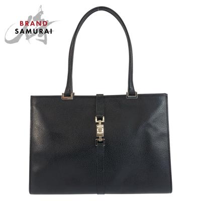 美品 GUCCI グッチ　ジャッキー　ハンドバッグ　ショルダーバッグ ブラック GUCCI グッチ ジャッキー ハンドバッグ ショルダーバッグ GG柄