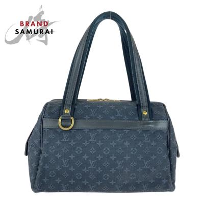 ▽LOUIS VUITTON モノグラムミニ ジョセフィーヌGM ブルー 楽天市場】LOUIS VUITTON ルイ ヴィトン モノグラムミニ
