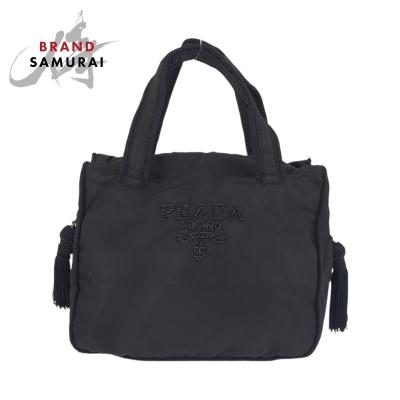 PRADA ビジュートートバッグ（レディースファッション
