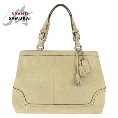 COACH レディーストートバッグ（色：ベージュ系）｜バッグ