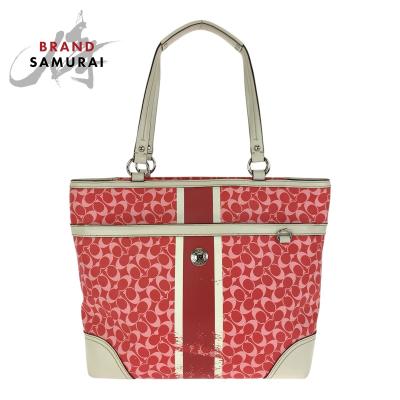 コーチ トートバッグ ピンク シグネチャーのおすすめ人気商品一覧 通販