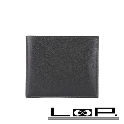 HERMES 二つ折り財布 グレー レザー グレー（灰色）系 HERMES(エルメス) 折りたたみ財布(レディース