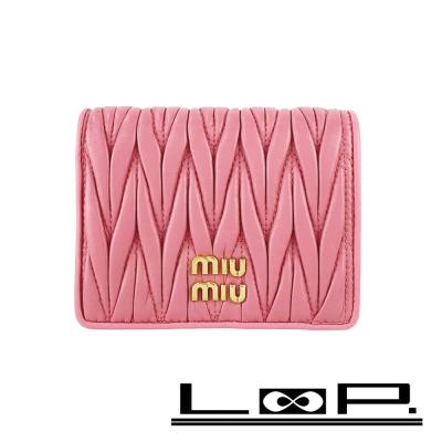 ミュウミュウ 二つ折り財布 ピンクのおすすめ人気商品一覧 通販