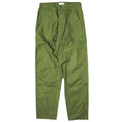 CIOTA シオタ 日本製 スビンコットンバックサテンベイカーパンツ PTLM-110L 1 KHAKI ファティーグ ボトムス looponline_g20258?resolution=2x