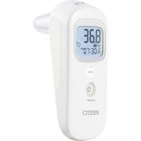シチズン 耳/額式電子体温計 CTD711 検温時間約1秒 おでこ 温度計 物体表面温度 室温 赤ちゃん 高齢者 検温器 検温計 バックライト付き | Lots