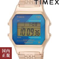 タイメックス タイメックス80 TW2V19600 ゴールド/ブルー メンズ レディース 腕時計 あすつく /ボーナスストア10％!300円クーポン5/22迄 | ルイコレクション Yahoo店