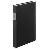 フェイバリッツ クリアーファイル(透明)  キングジム FV166-3T-BK ポケット数: 60ポケット 黒 | ルーペスタジオ