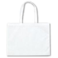 作品収納バック 不織布 縫製タイプ 大 白 トートバッグ 工作 作品袋 | ルーペスタジオ