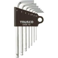 TRUSCO トラスコ中山 ボールポイント六角棒レンチセット 7本組 [GXB-7S] GXB7S 販売単位：1 | ルーペスタジオ