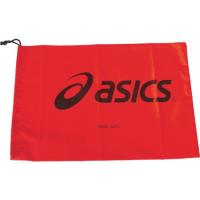 アシックス シューバッグ(M) レッド(28×40cm) [TZS986.23-F] TZS986.23F 販売単位：1 | ルーペスタジオ