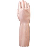 塩化ビニール手袋(裏毛なし) エステー ファミリープリマ M パールロゼ [ST72235] ST72235  販売単位：1 | ルーペスタジオ