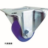 プレート式 MCナイロン車 ユーエイ プレート式 固定 低床キャスター モノマーキャストナイロン 車輪径65mm Hタイプ UHR型 取付寸法78×78 [UHR-65MC] UHR65M | ルーペスタジオ