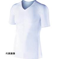 冷感着 シャツ おたふく BT冷感 パワーストレッチ 半袖Vネックシャツ ホワイト LL [JW-622-WH-LL] JW622WHLL 販売単位：1 | ルーペスタジオ