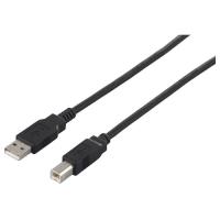 バッファロー USB2.0ケーブル(A to B) 2m ブラック [BSUAB220BK] BSUAB220BK  販売単位：1 | ルーペスタジオ