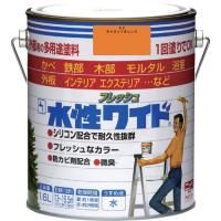 ニッぺ 水性フレッシュワイド 1.6L キャロットオレンジ HTA142-1.6 [4976124028229] 4976124028229  販売単位：1 送料無料 | ルーペスタジオ