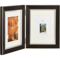 フォトフレーム 写真立て 額縁 壁掛け ペアフレーム 2LW タテ 見開き インテリア 玄関 子供 記念日 クリスマスプレゼント クリスマス | ルーペスタジオ