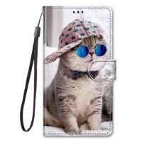 iphone se3 se2 ケース iphone7 iphone8 手帳型 カバー かわいい 猫 帽子猫 wbao アイフォン スマホケース | wbao