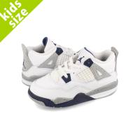 NIKE AIR JORDAN 4 RETRO TD ナイキ エア ジョーダン 4 レトロ TD ベビー 子ども WHITE/MIDNIGHT NAVY/LIGHT SMOKE GREY/FIRE RED ホワイト bq7670-140 | LOWTEX PLUS