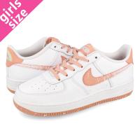 NIKE AIR FORCE 1 LV8 GS ナイキ エア フォース 1 LV8 GS WHITE/AURA/LIGHT MADDER ROOT dm0985-100 | LOWTEX PLUS