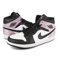 NIKE AIR JORDAN 1 MID SE 【TIE DYE】 ナイキ エア ジョーダン 1 ミッド SE BLACK/BLEACHED CORAL/WHITE dm1200-001 | LOWTEX PLUS