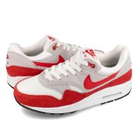 NIKE AIR MAX 1 GS ナイキ エア マックス 1 GS レディース ローカット WHITE/UNIVERSITY RED/NEUTRAL GREY/BLACK ホワイト 555766-146 | LOWTEX