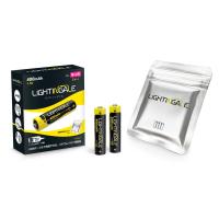 【２本組】USB充電式 -単４形- リチウムイオン充電池【1.5V/400mAh (600mWh)】 LTG0003 | Lightingale Yahoo!ショップ