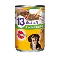 ペディグリー シニア犬 13歳以上用 ビーフ&amp;緑黄色野菜 400g×24缶入り  ドッグフード・缶詰 | luanaショップ1号店