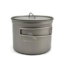 TOAKS Titanium 900ml Pot with 115mm Diameter by TOAKS | luanaショップ1号店