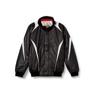 エスエスケイ  ジャケット 蓄熱グラウンドコート フロントフルZIP+ボタン比翼付き(中綿) メンズ ブラック×シルバーグレー (9095) | luanaショップ1号店