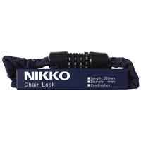 ニッコー(NIKKO) チェーンロック  N658C300/Φ4×300mm  インディゴブルー | luanaショップ1号店