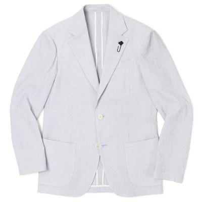 シアサッカー ジャケット（LARDINI／メンズファッション