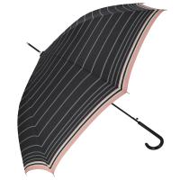 ☆ ボーダー/98ブラック 傘 レディース ジャンプ 通販 おしゃれ 長傘 60cm 雨傘 ブランド ワンタッチ 長傘 8本骨 かわいい 軽量 婦人傘 | BACKYARD FAMILY 雑貨タウン