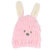 ☆ ピンク ☆ ウサギちゃん タオルキャップ 子供 キッズ 通販 ヘアキャップ 吸水 女の子 男の子 キャップタオル 耳付き ドライキャップ タ | BACKYARD FAMILY 雑貨タウン