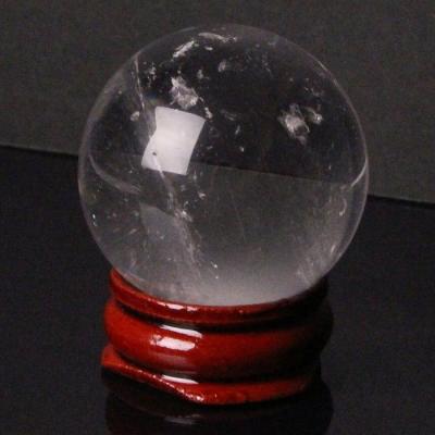 白水晶丸玉45mm ４面ガラスケース付き 白水晶丸玉45mm 4面ガラスケース付き 白水晶丸玉45mm 4