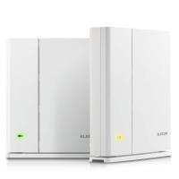 エレコム メッシュ WiFiルーター 無線LAN 867 + 400 Mbps デュアルバンド 親機+ | Lulufiore