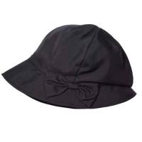帽子 レディース 夏 UV おでかけ コンパクト 髪型ふんわり小顔UV帽子 ブラック | LUNA BEAUTY ヤフー店