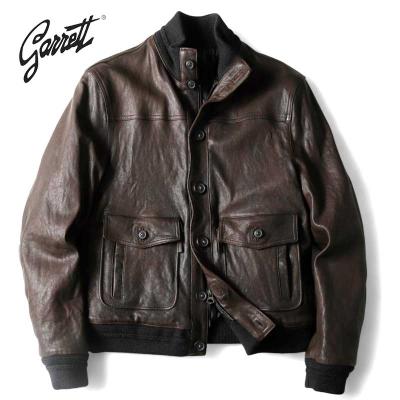 イタリア製 Garrett ギャレット 羊革 レザージャケット 48 テーラード ルネドメニカ ヤフーショッピング店 - GARRETT（ギャレット）｜Yahoo
