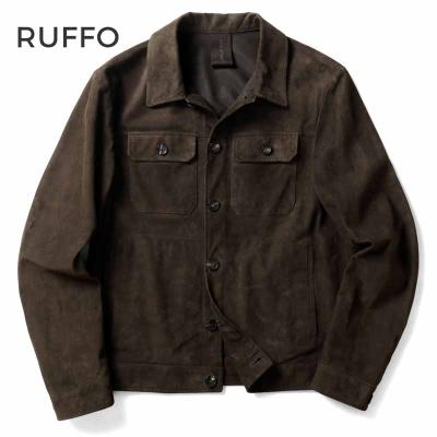RUFFO　スエードシングルライダース BRILLA per il gusto（ブリッラペルイルグースト）の「RUFFO