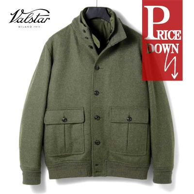 美品 サイズ46 valstar カシミヤウールブルゾン ヴァルスタージャケット 美品 サイズ46 valstar カシミヤウールブルゾン ヴァルスター