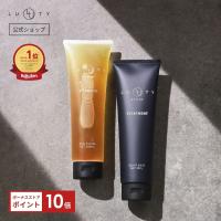 メンズ スカルプ シャンプー LUTY HOMME ルーティー オム シャンプー 280ml トリートメント 280g｜男性用 スカルプ ダメージ 炭 消臭 いい匂い | LUTY Yahoo!店