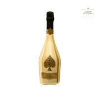 【送料無料】アルマンドブリニャック ブリュット ゴールド （ベルベットバッグ入・箱なし） アルマンドゴールド 並行 750ml 高級シャンパン お祝い 結婚祝い | Luxury Champagne