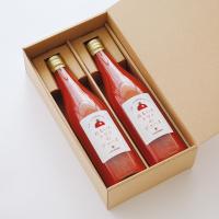【送料無料】高糖度のトマトジュース 「おもいろトマト」のトマトジュース 2本セット トマト100% 水・食塩・糖類等は一切不使用　720ml×2